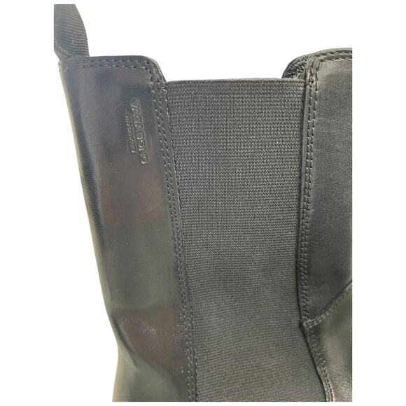 Vagabond black Kenova Boot combat leather 39 US9 Women's NWOT - Picture 8 of 10